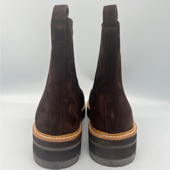 Marc Fisher Ilora Brown Suede Ankle Booties - Picture 4 of 12